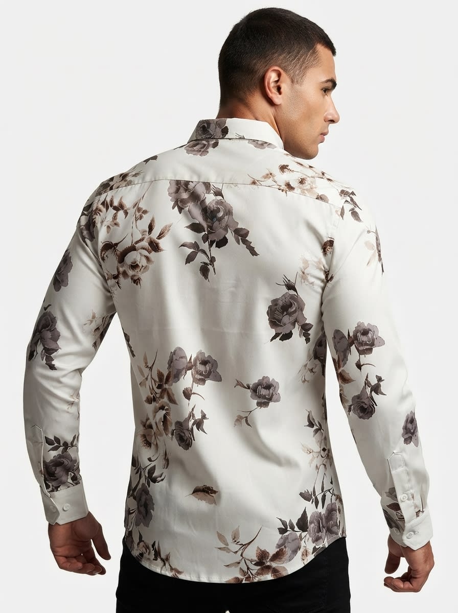 CADET RAYON PRINT SHIRT F/S, image 2