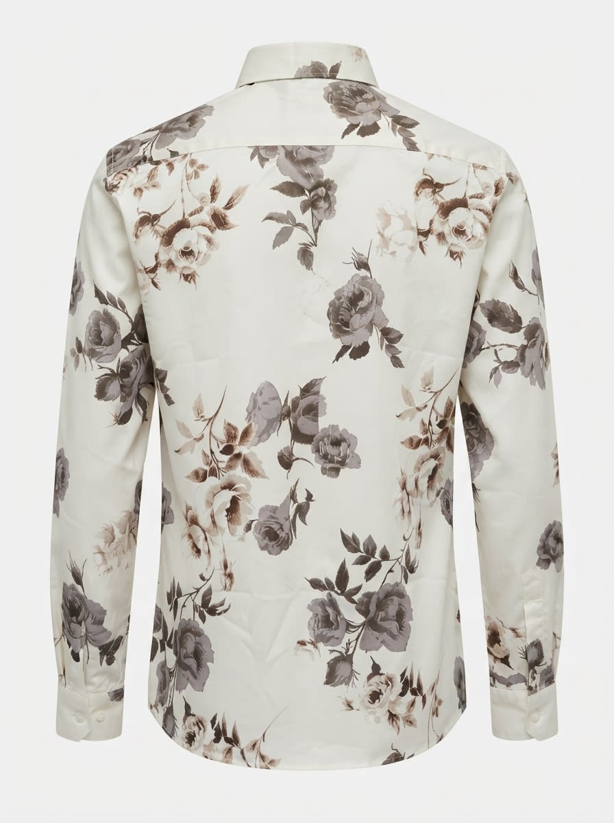 CADET RAYON PRINT SHIRT F/S, image 4