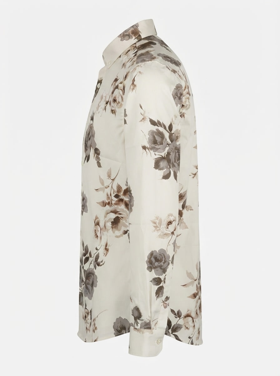 CADET RAYON PRINT SHIRT F/S, image 5