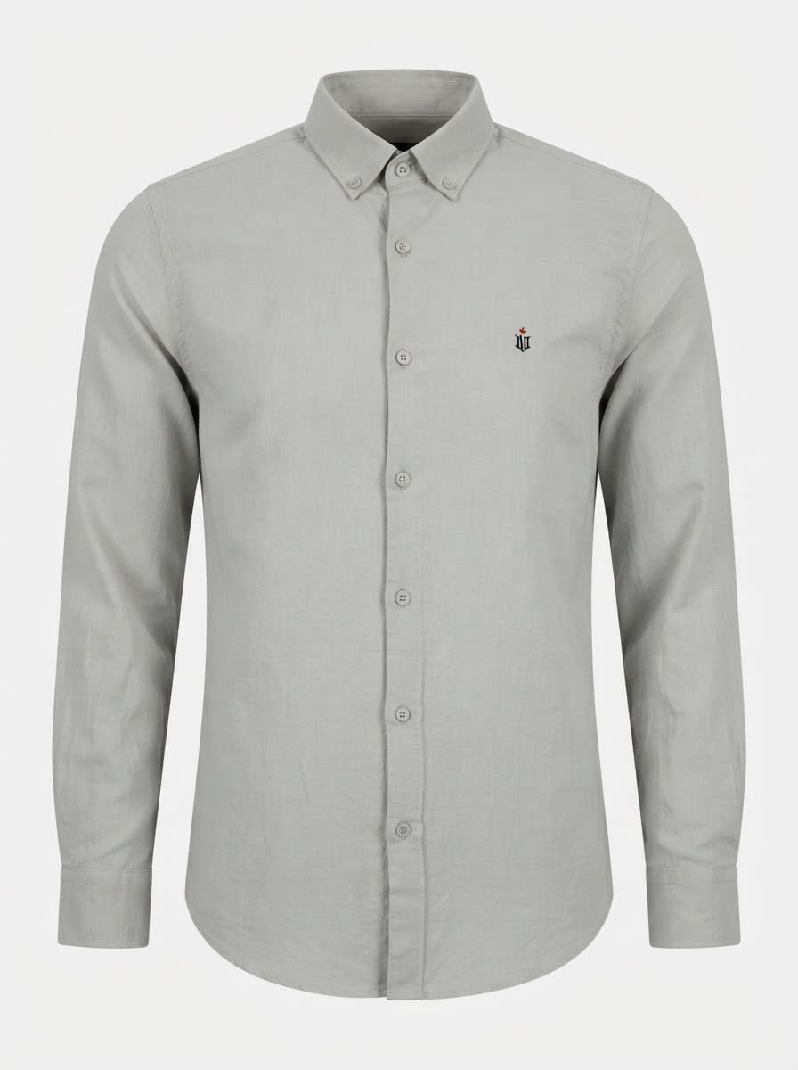 COCO CLUB LINEN PLAIN SHIRT F/S, image 3