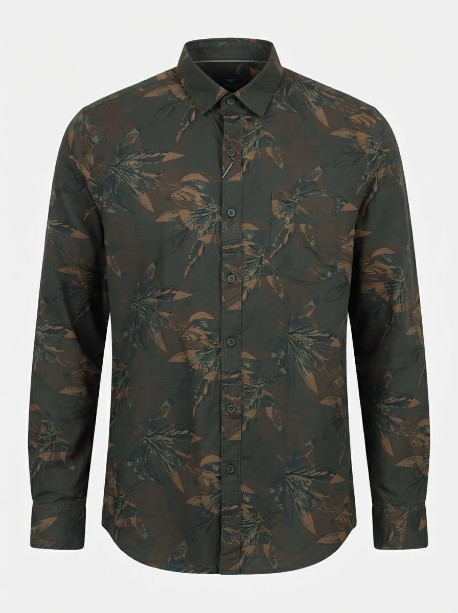 SO ME RAYON PRINT SHIRT F/S, image 3