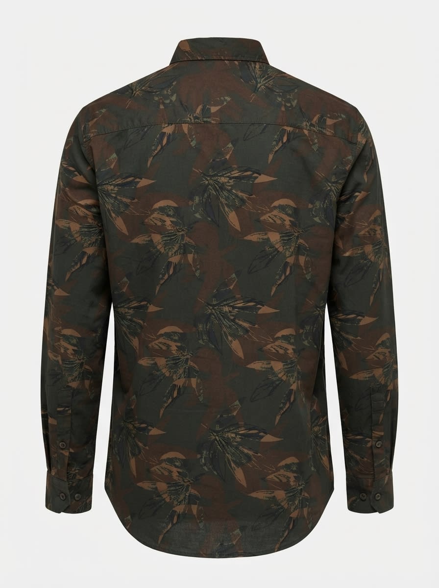 SO ME RAYON PRINT SHIRT F/S, image 4