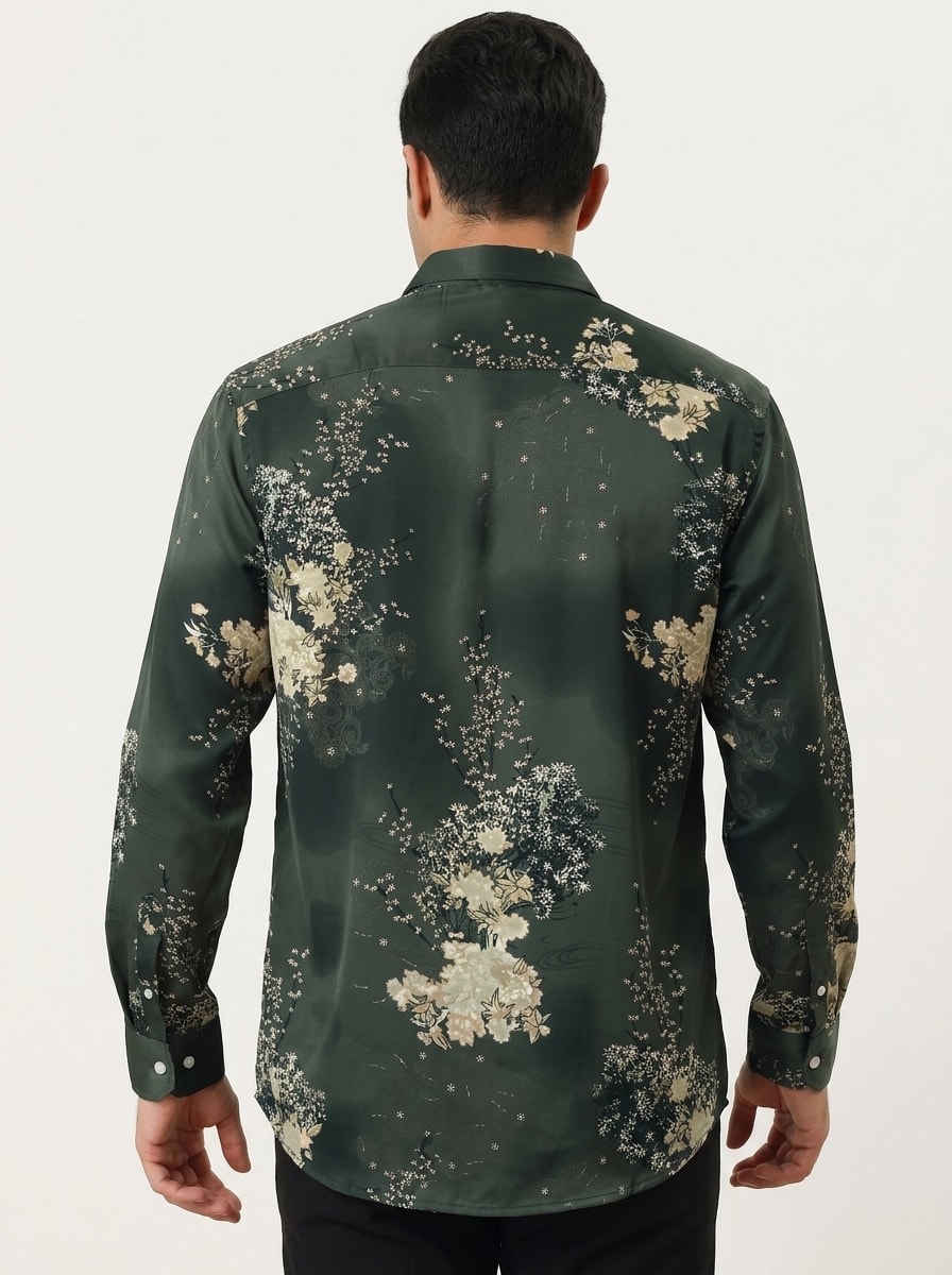 CRAPT RAYON PRINT SHIRT F/S, image 2