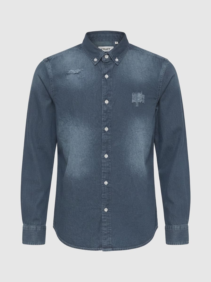 CRAPT DENIM SCRATCH&SHADE SHIRT F/S, image 3