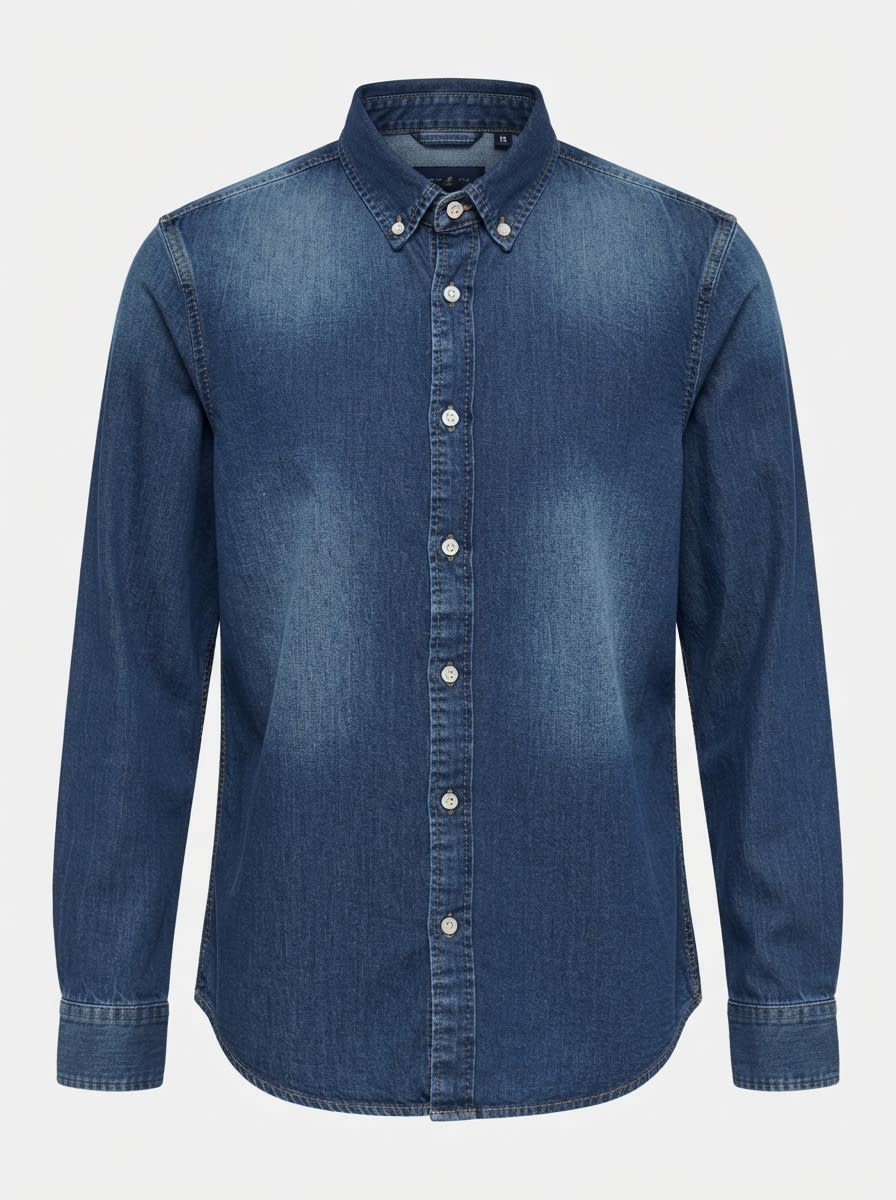 CRAPT DENIM SHADE SHIRT F/S, image 3