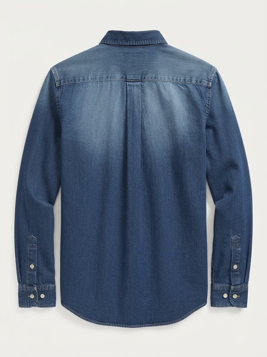 CRAPT DENIM SHADE SHIRT F/S, image 4
