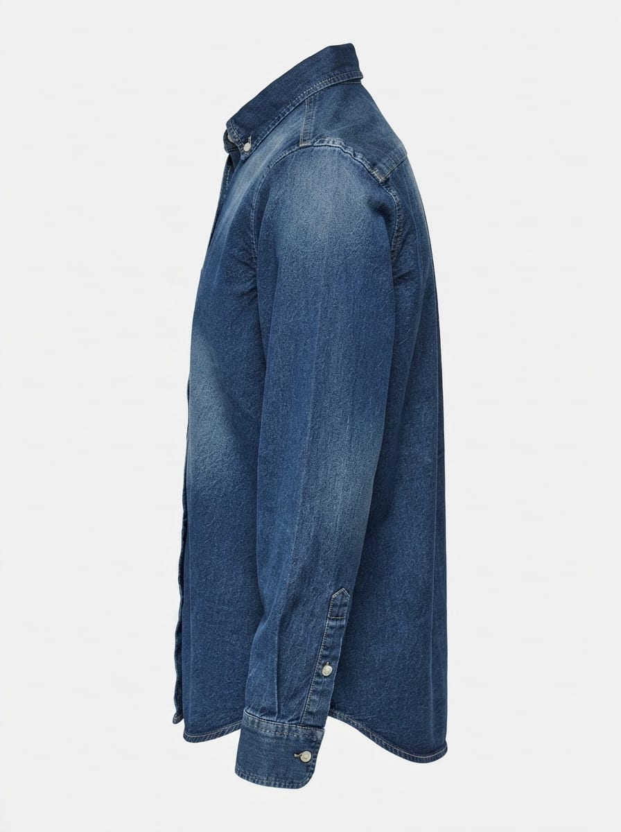 CRAPT DENIM SHADE SHIRT F/S, image 6