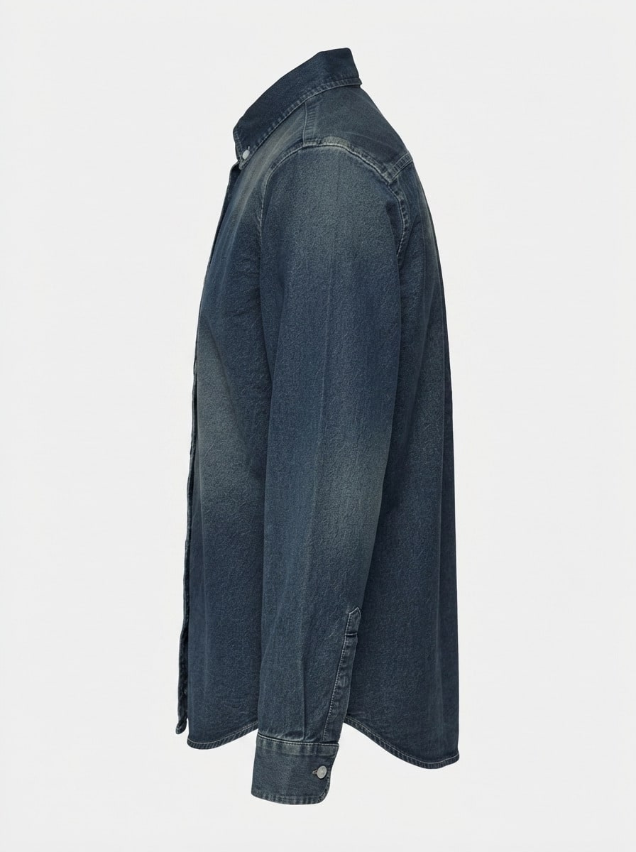 CRAPT DENIM SHADE SHIRT F/S, image 12