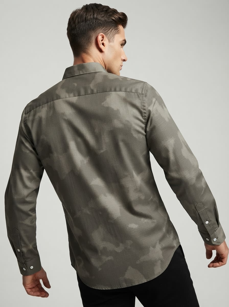 NYTRO SPRAY PRINT SHIRT F/S, image 2