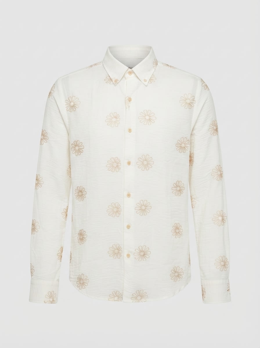 INGLISH IMP EMBROIDERY SHIRT F/S, image 3