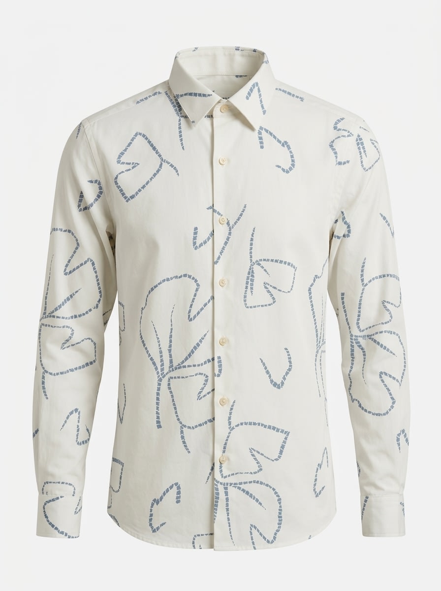 INGLISH IMP PRINT SHIRT F/S, image 3