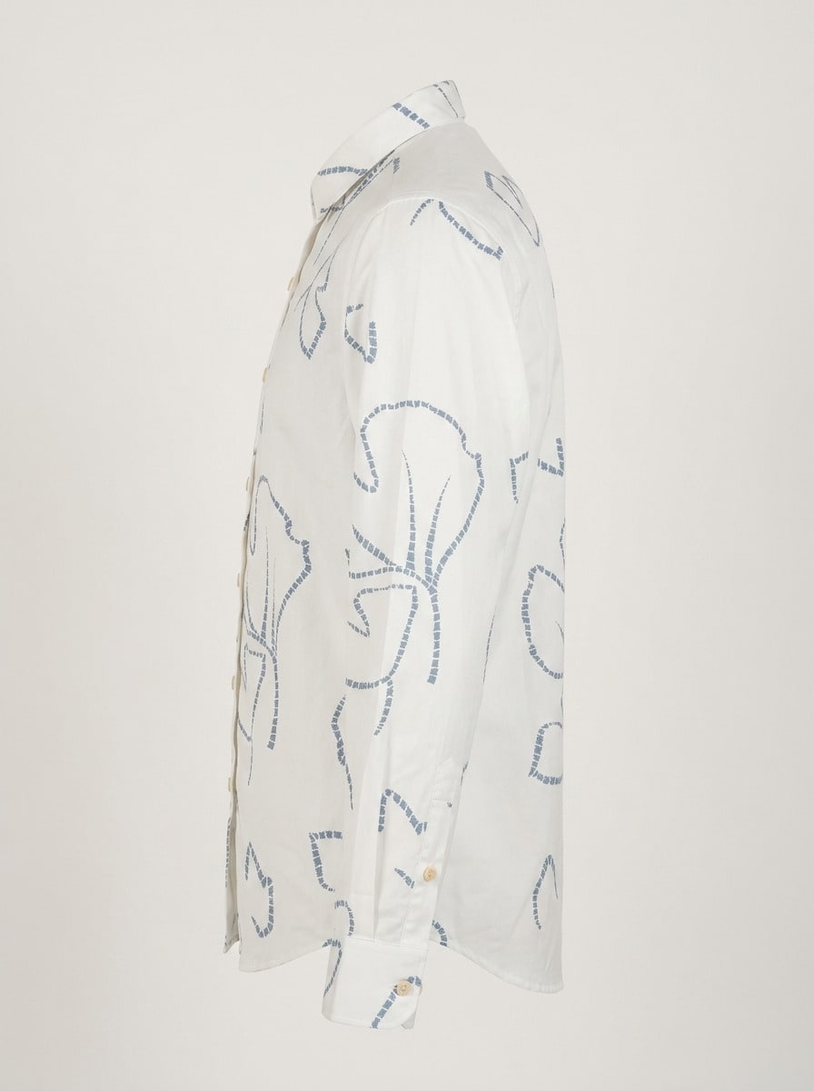INGLISH IMP PRINT SHIRT F/S, image 6