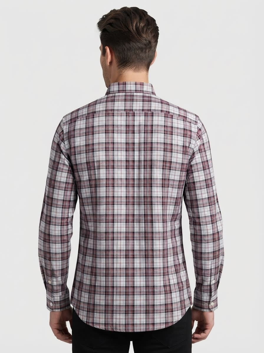 FUGA LINEN CHECKS SHIRT F/S, image 2