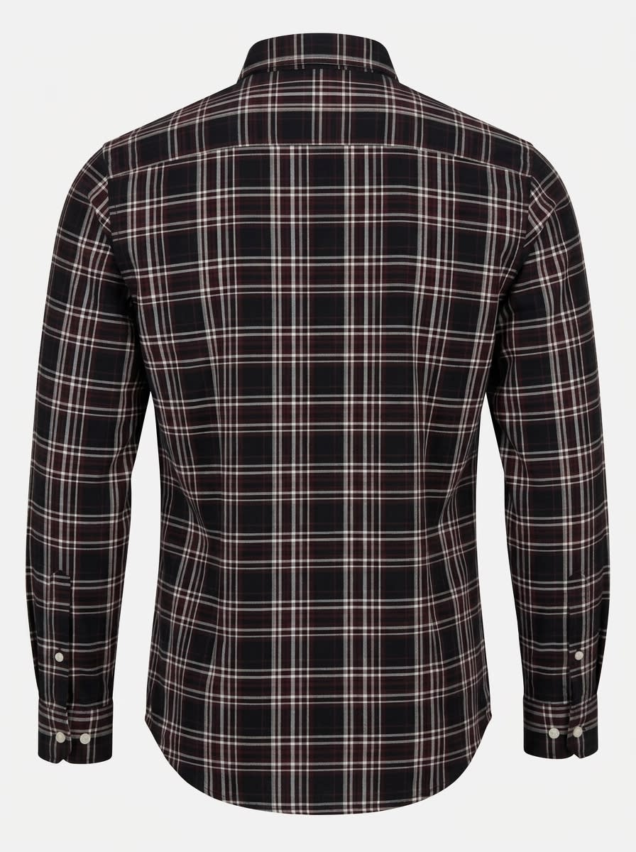 YELLOW OXFORD CHECK SHIRT F/S, image 4