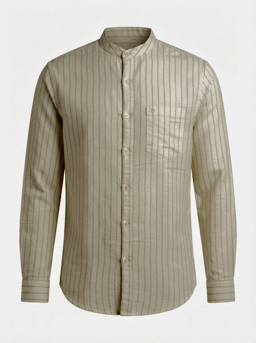 KARBONNE LNN STRPS SHIRT F/S, image 3