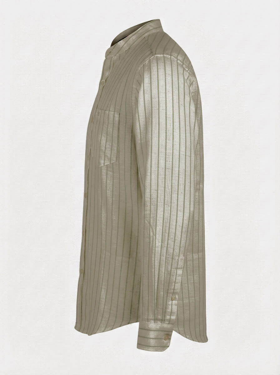 KARBONNE LNN STRPS SHIRT F/S, image 6