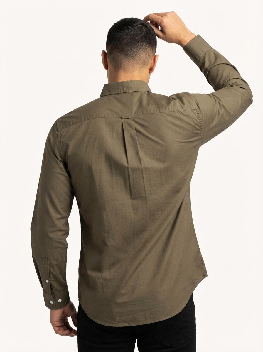 GR1054 CALZADO OXFORD PLAIN SHIRT F/S, image 2