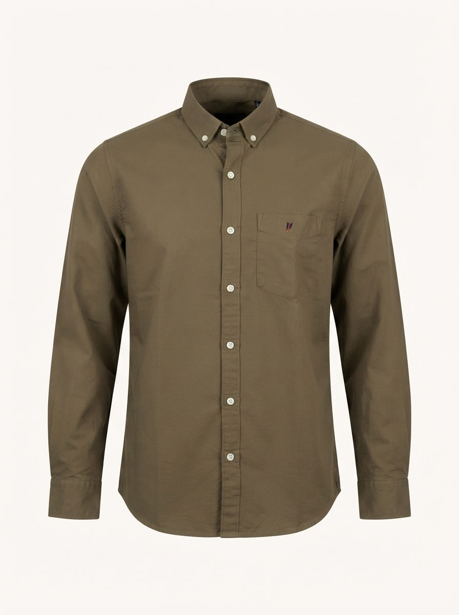 GR1054 CALZADO OXFORD PLAIN SHIRT F/S, image 3