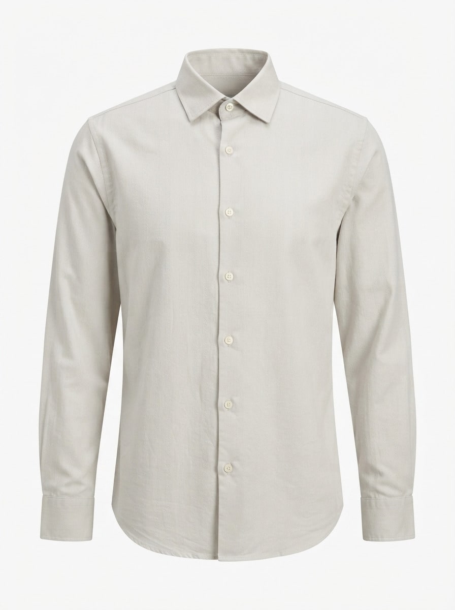 GR2022 CALZADO IMP LINEN STRIPES F/S SHIRT, image 3