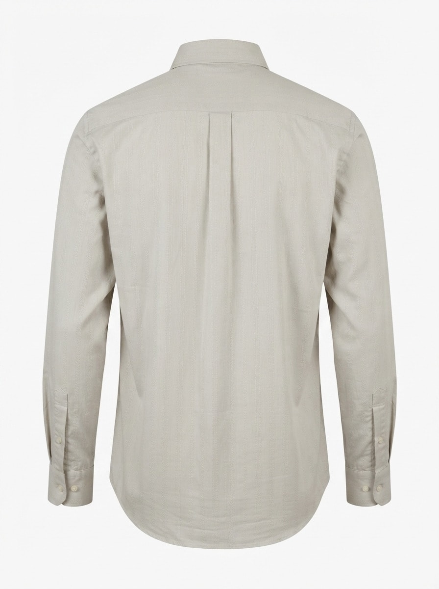 GR2022 CALZADO IMP LINEN STRIPES F/S SHIRT, image 4