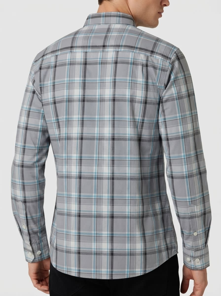 GR2027 CALZADO OXFORD CHECKS SHIRT F/S, image 2