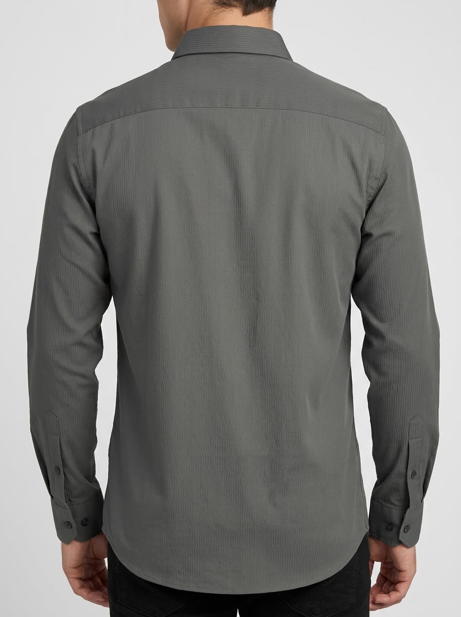 GR2032 CALZADO IMP STRIPES F/S SHIRT, image 2