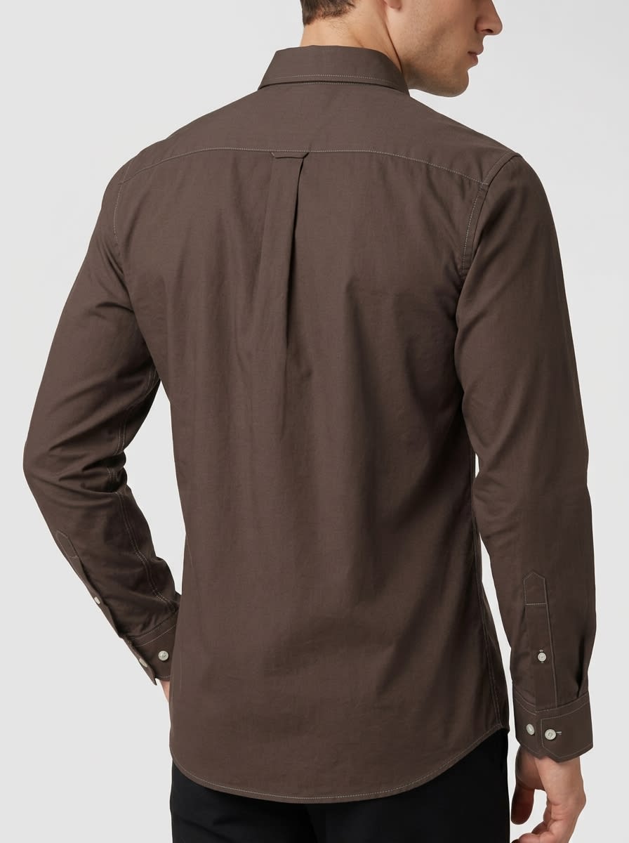 GR2059 CALZADO OXFORD PLAIN SHIRT F/S, image 2
