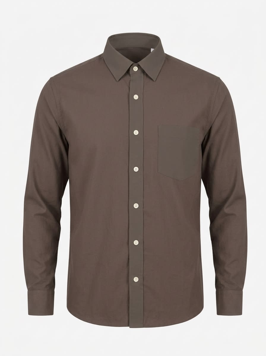 GR2059 CALZADO OXFORD PLAIN SHIRT F/S, image 3