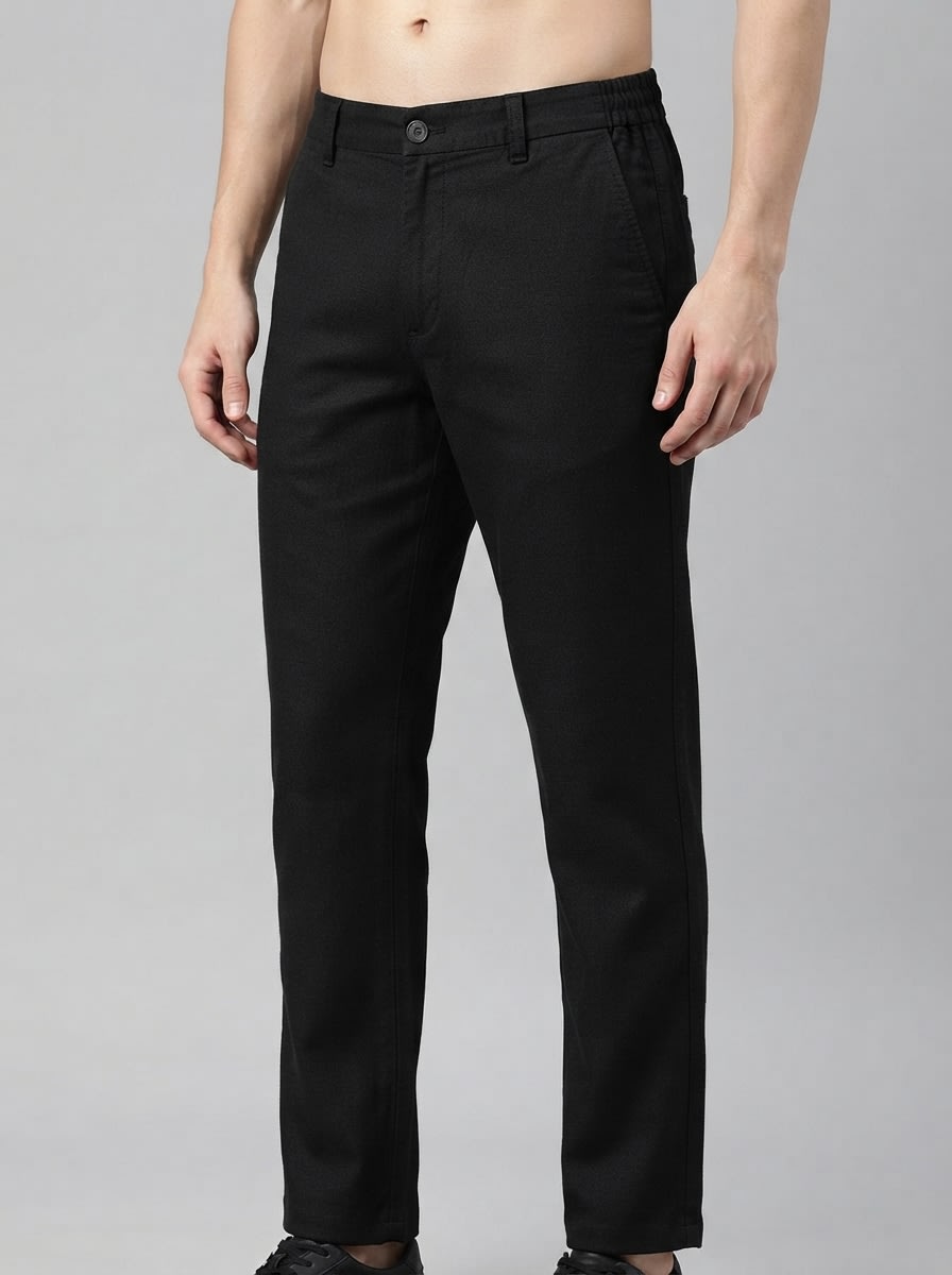 GR9313 CALZADO REGULAR FIT LINEN PANT