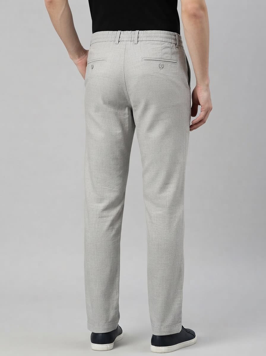 GR9313 CALZADO REGULAR FIT LINEN PANT, image 2