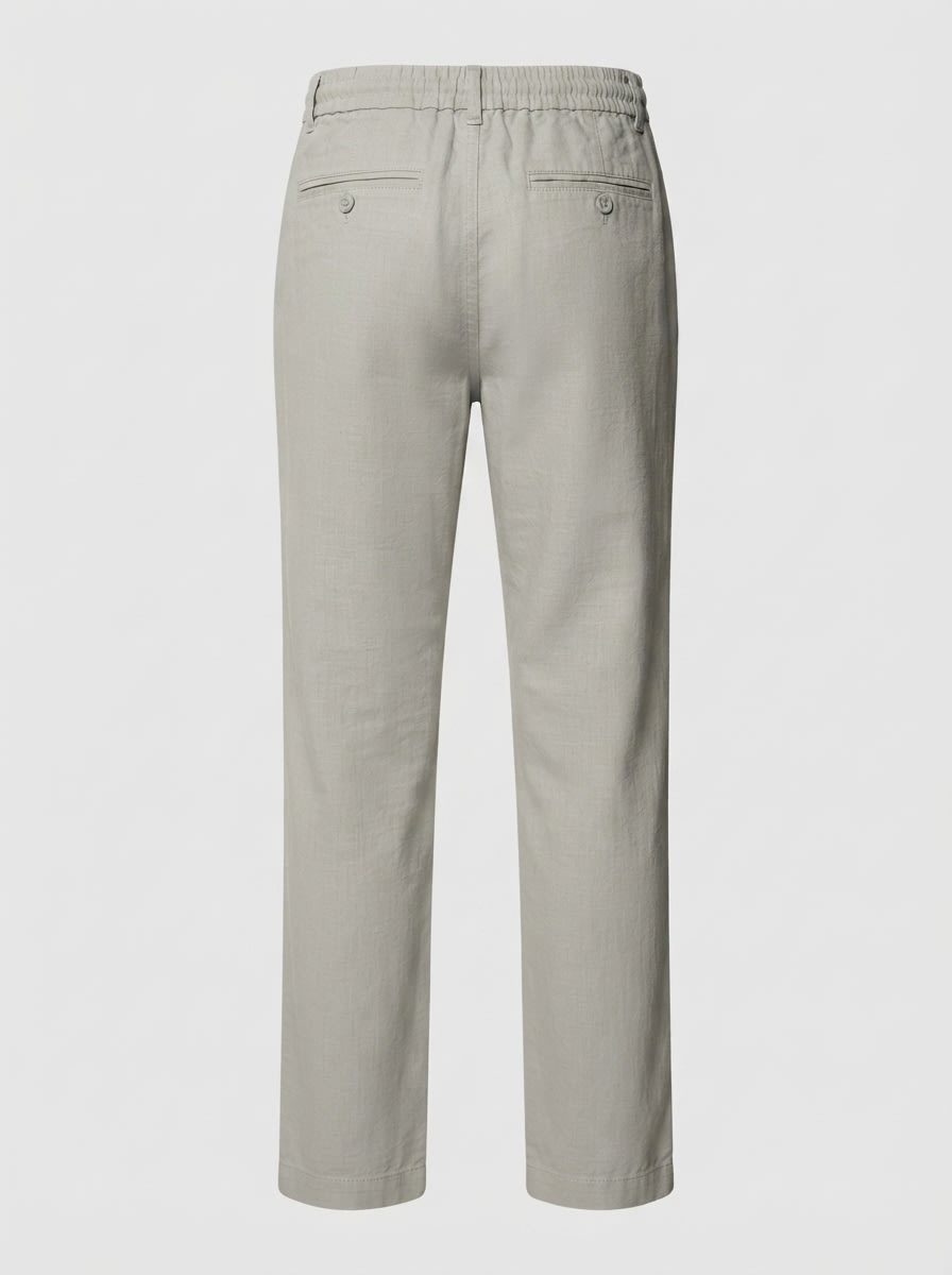 GR9313 CALZADO REGULAR FIT LINEN PANT, image 4