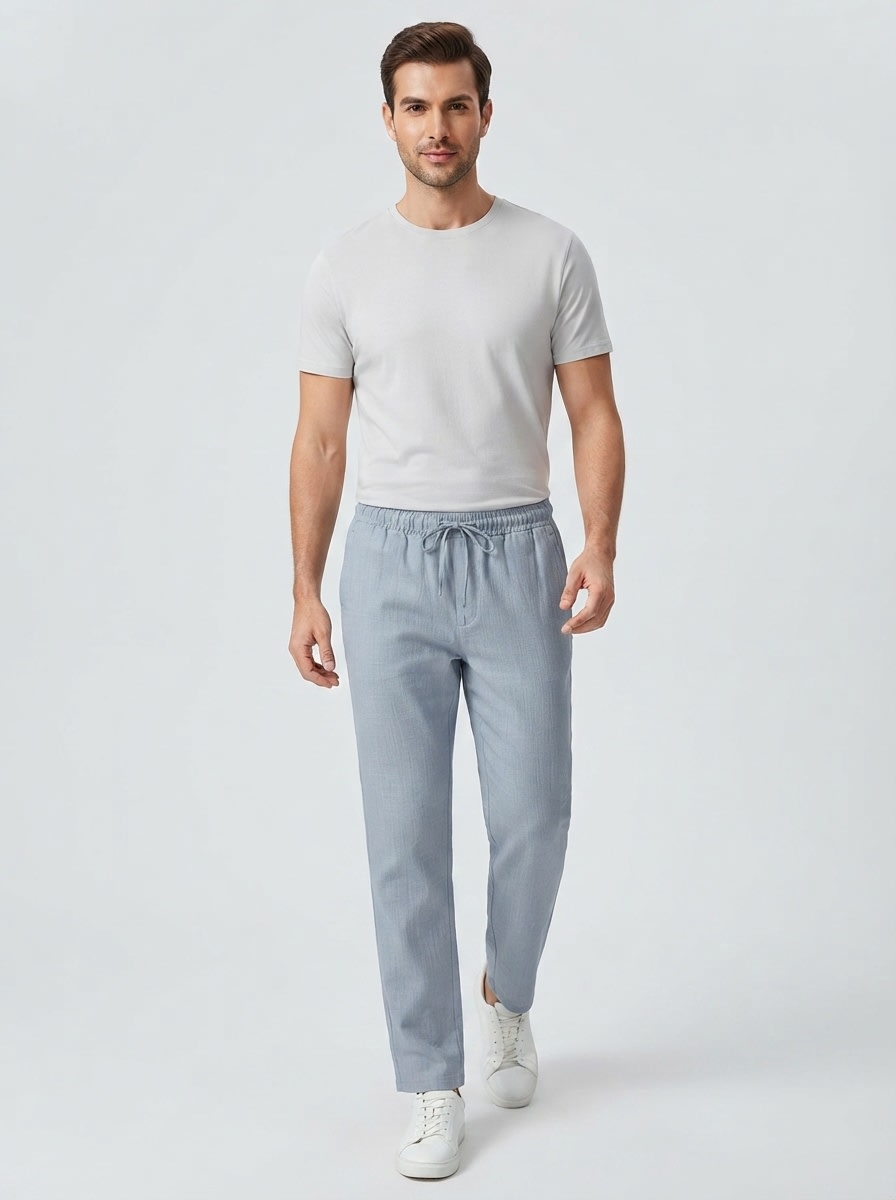 GR4201 TENBUCKS R/F LINEN PANT