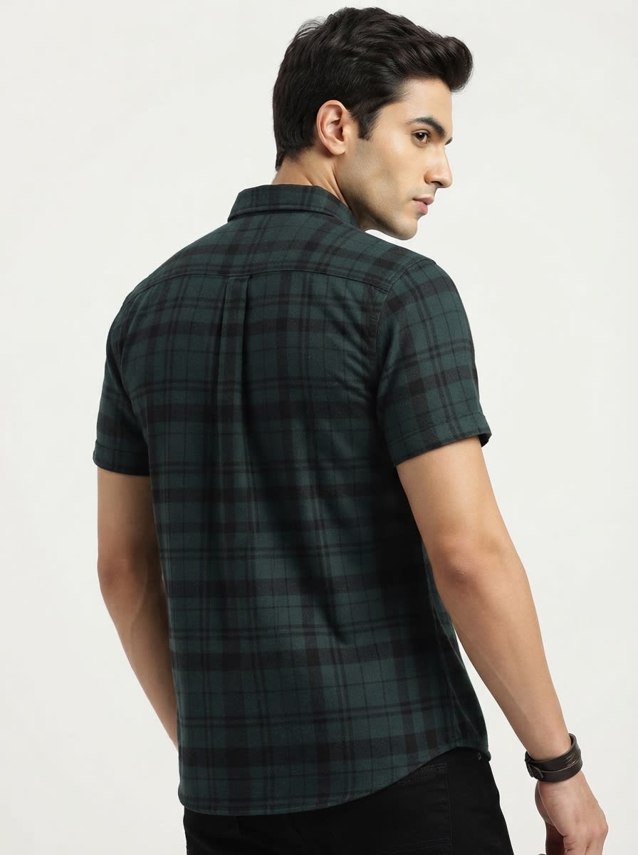 BELLIS OXFORD CHECK SHIRT H/S, image 2