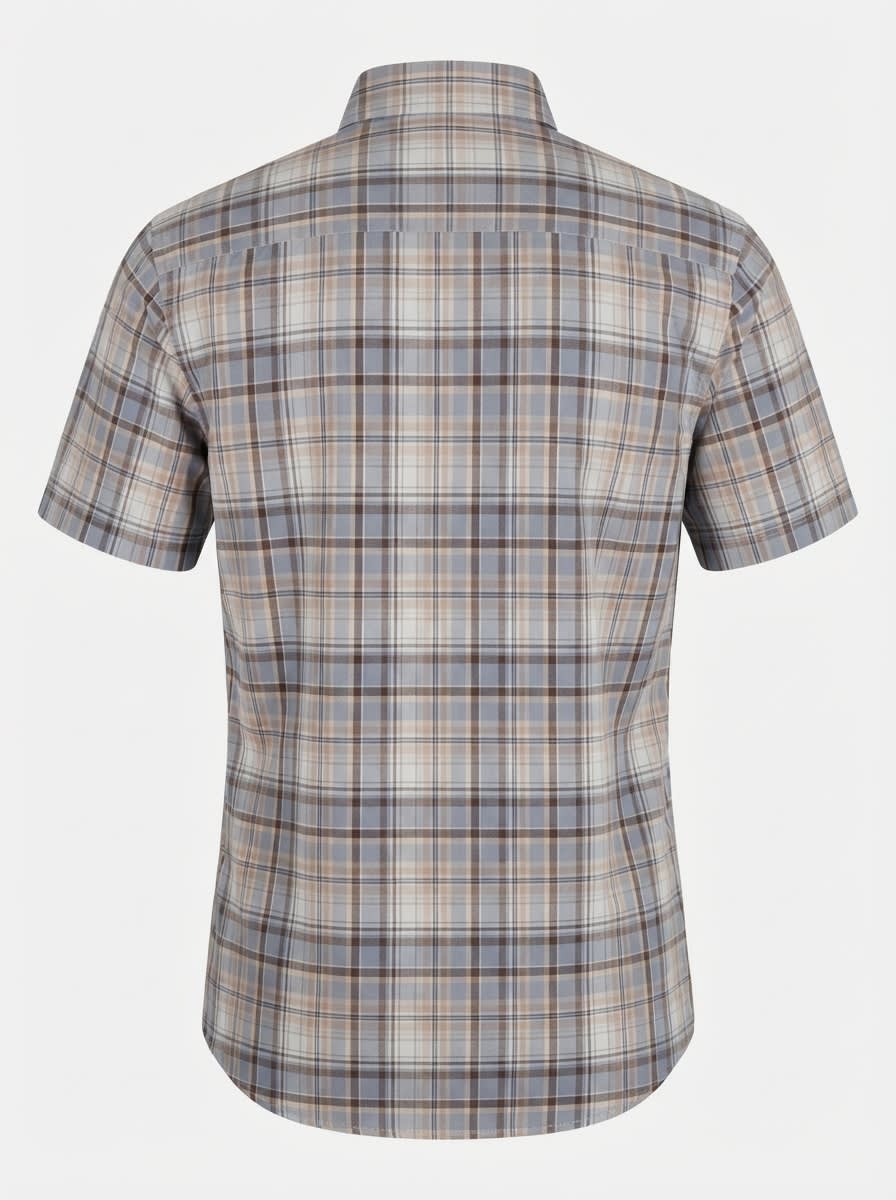 VOGUE OXFORD CHECK SHIRT H/S, image 4