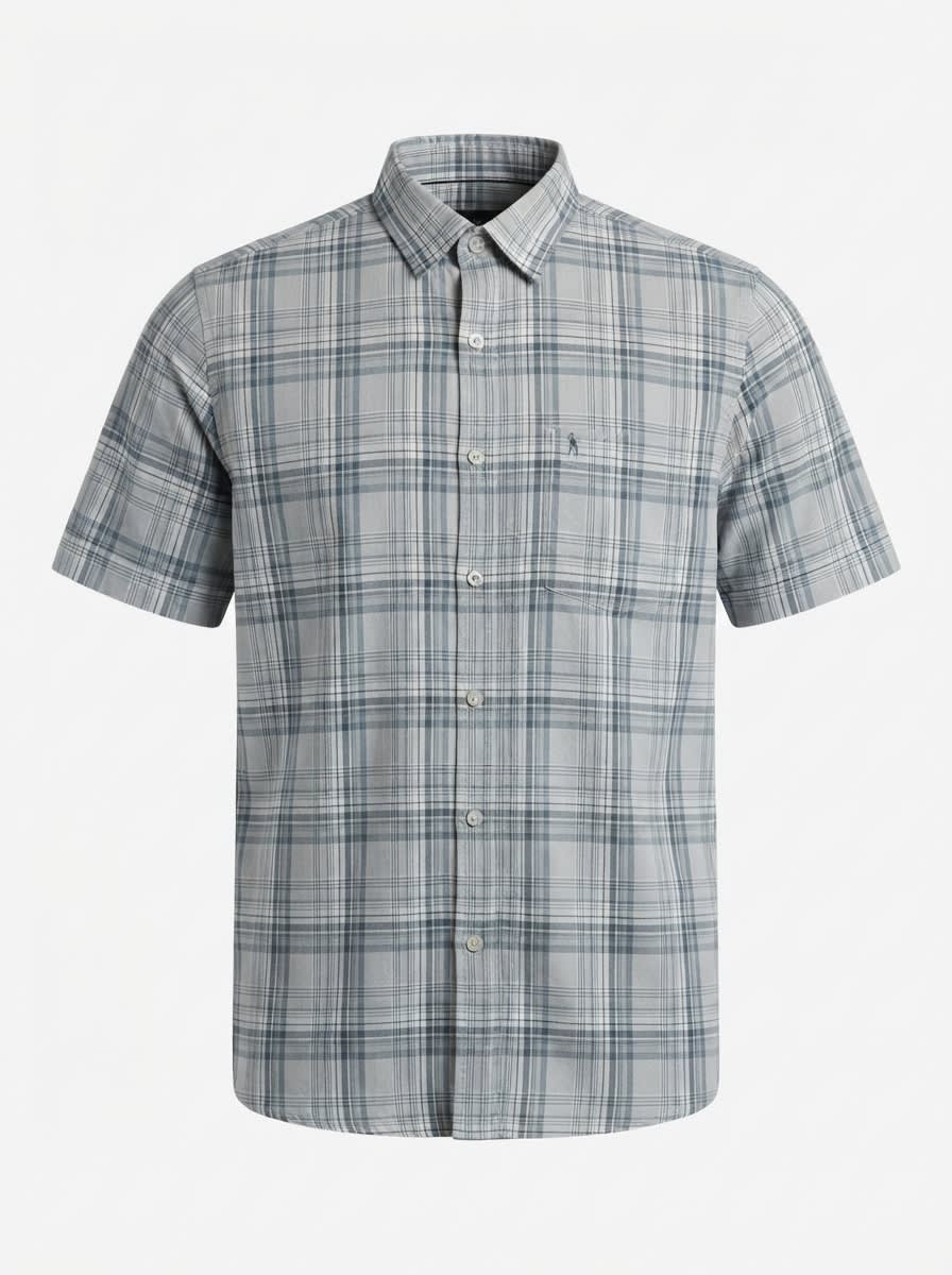 BELLIS OXFORD CHECKS SHIRT H/S, image 3