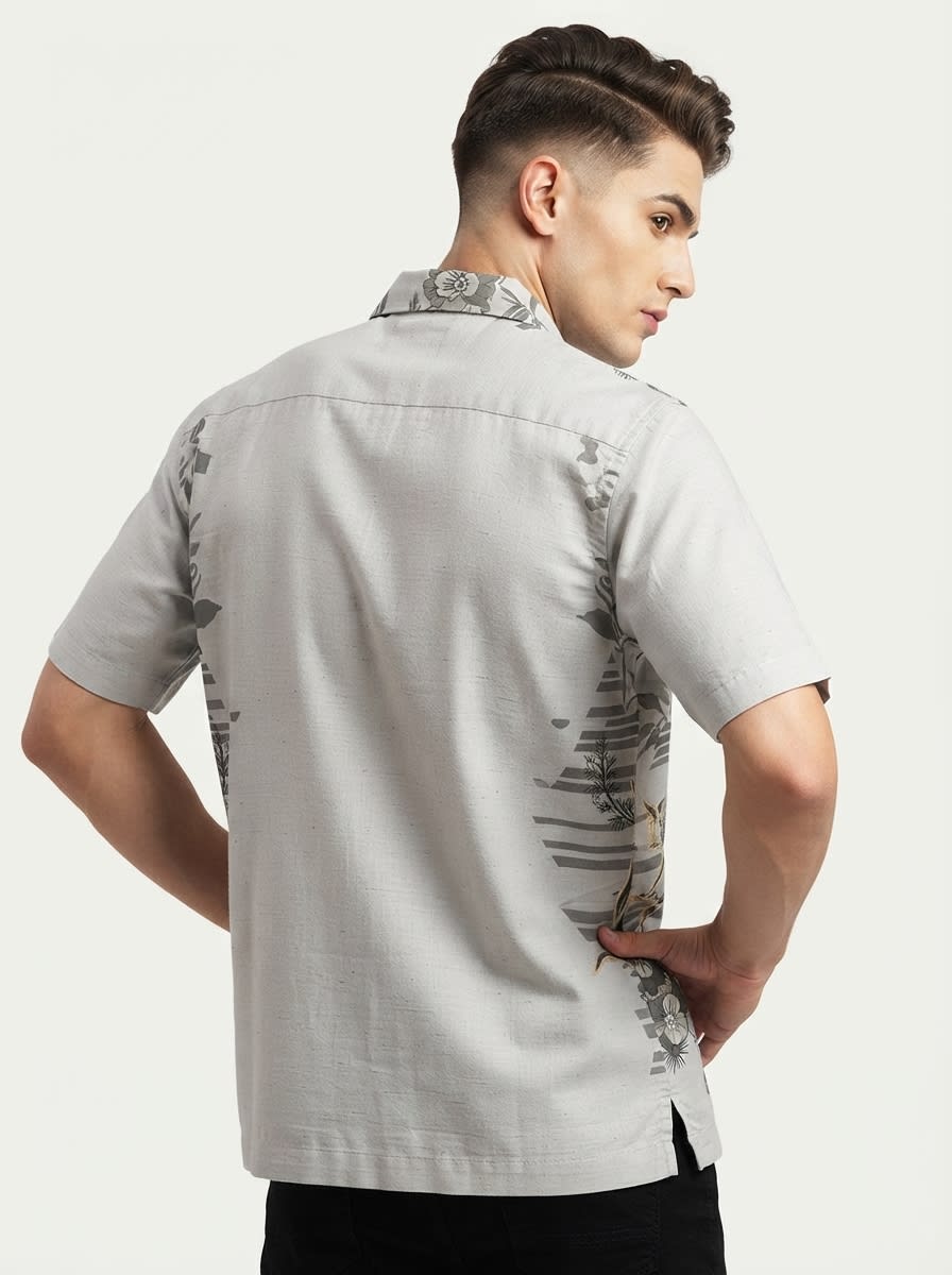 ELAN EMBROIDERY PRINT SHIRT H/S, image 2