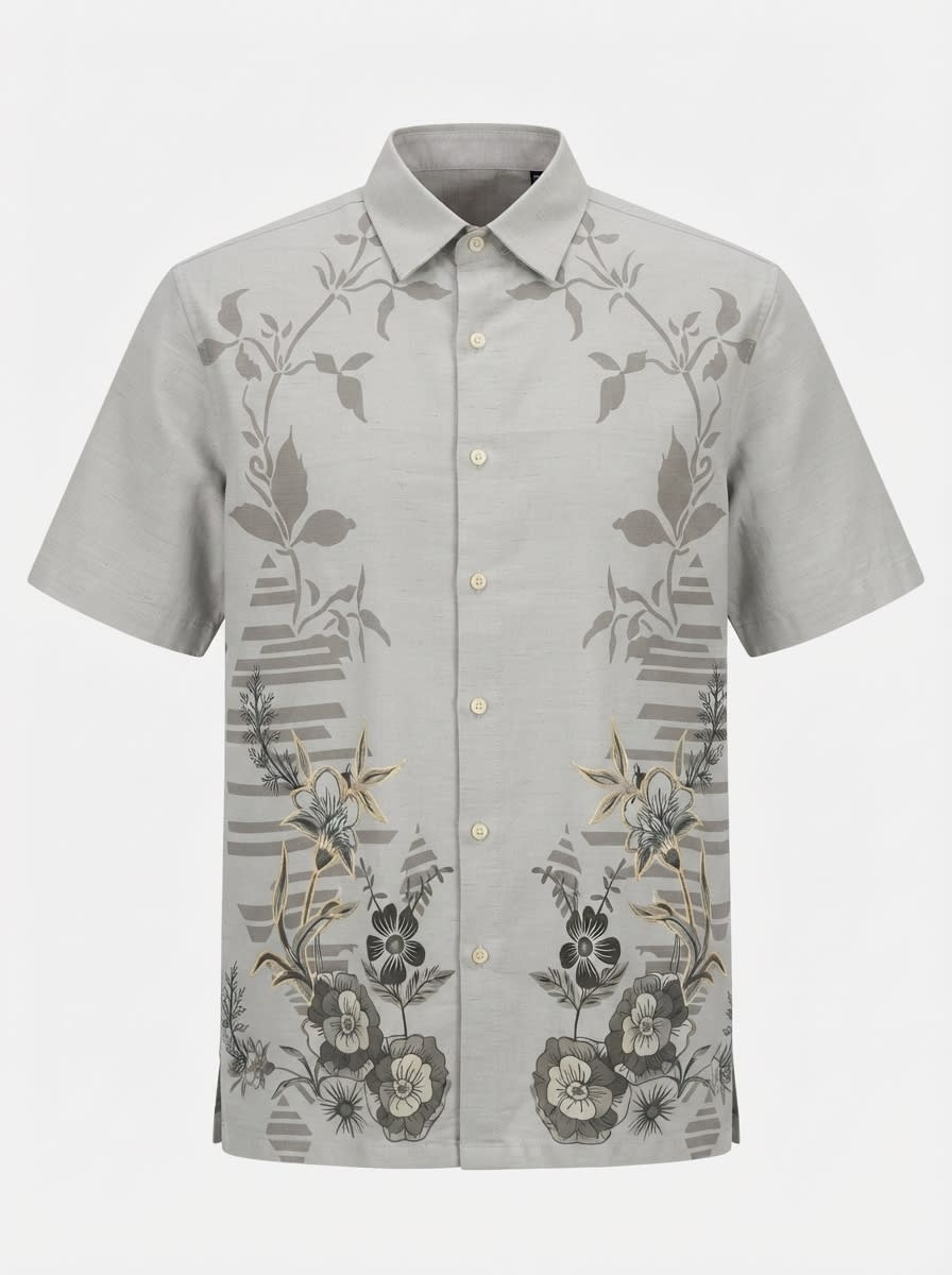 ELAN EMBROIDERY PRINT SHIRT H/S, image 3
