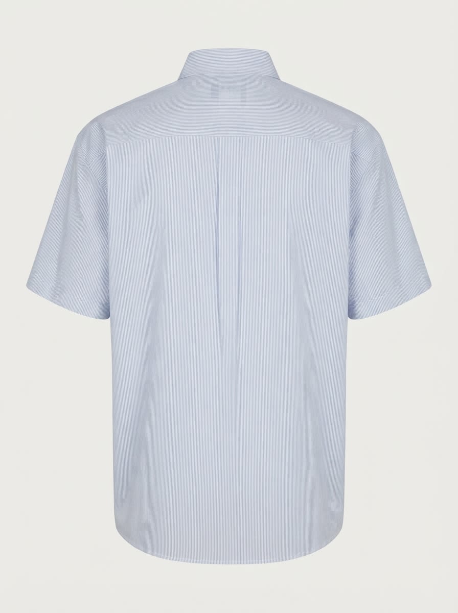 LOOPY POLYSTER STRIPES CHAIN SHIRT H/S, image 4