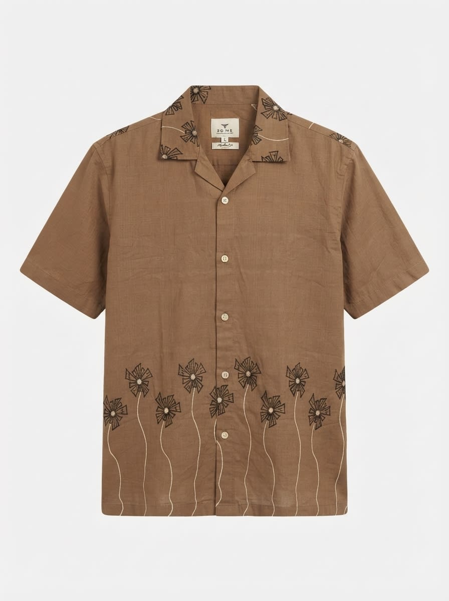 SO ME IMP EMBROIDERY SHIRT H/S, image 3