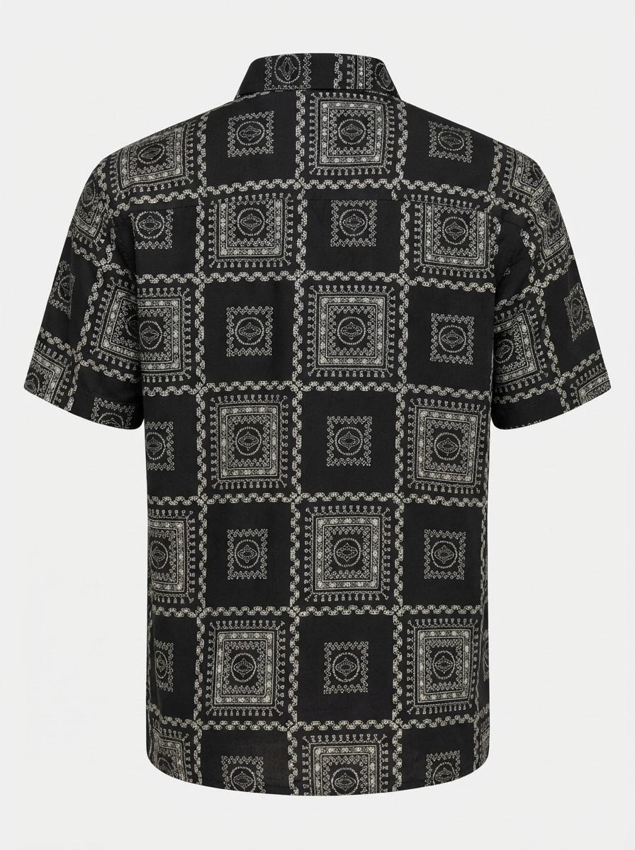 INGLISH RAYON PRINT SHIRT H/S, image 4