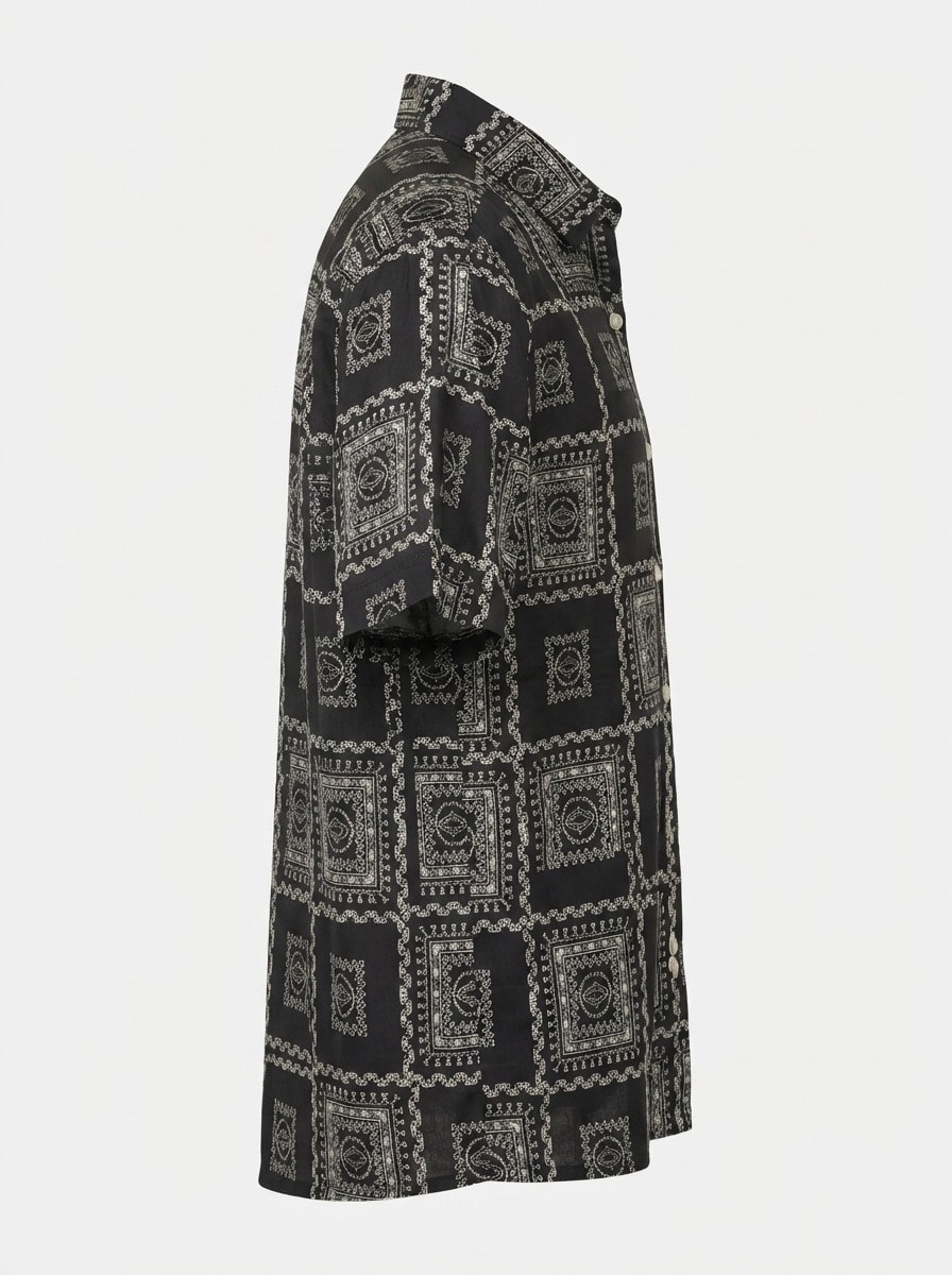 INGLISH RAYON PRINT SHIRT H/S, image 6