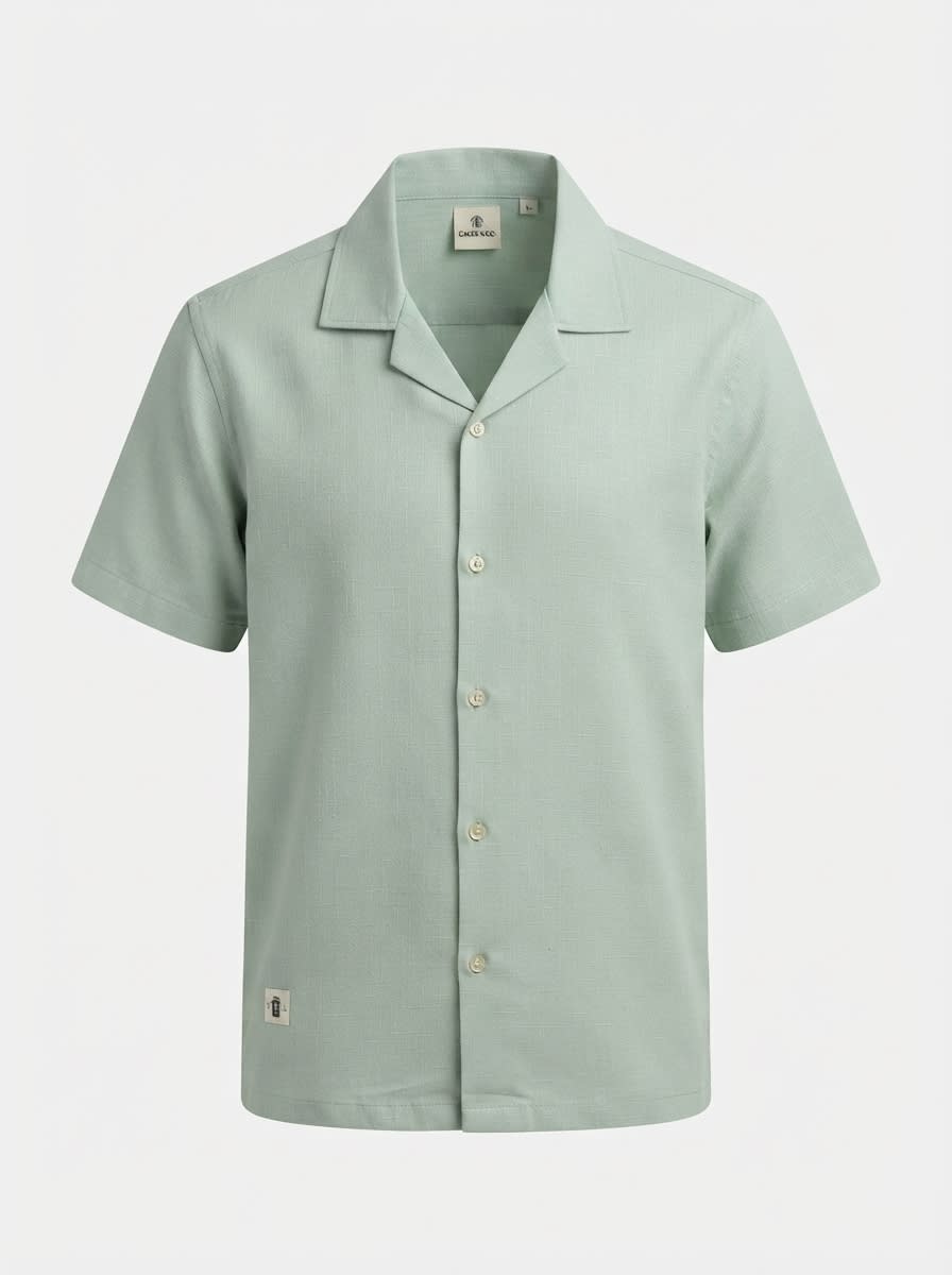 GR2029 CALZADO IMP PLAIN PATTERN H/S SHIRT, image 4
