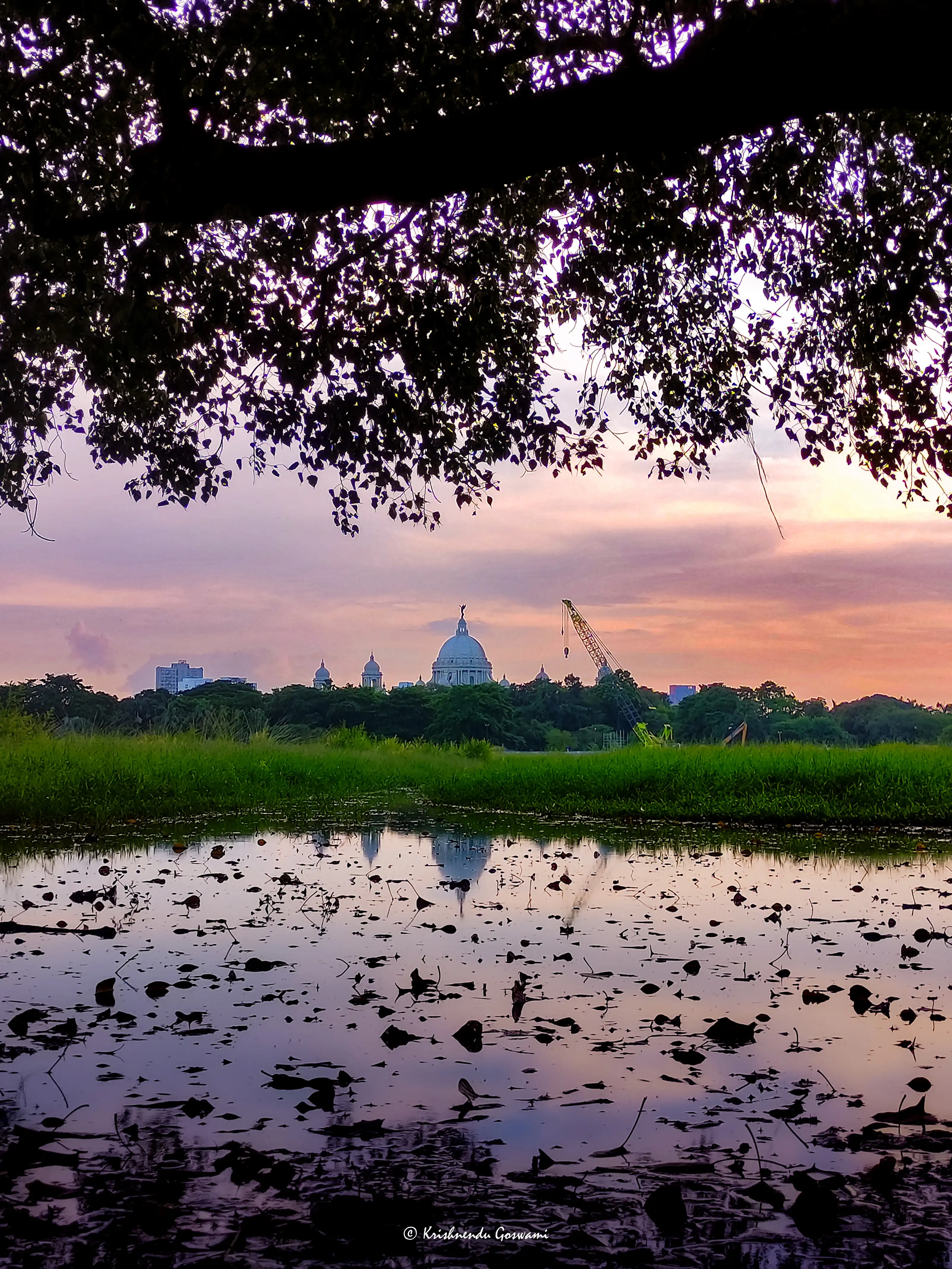 Victoria Memorial — Fine Art landscape Photography by Krishnendu Goswami