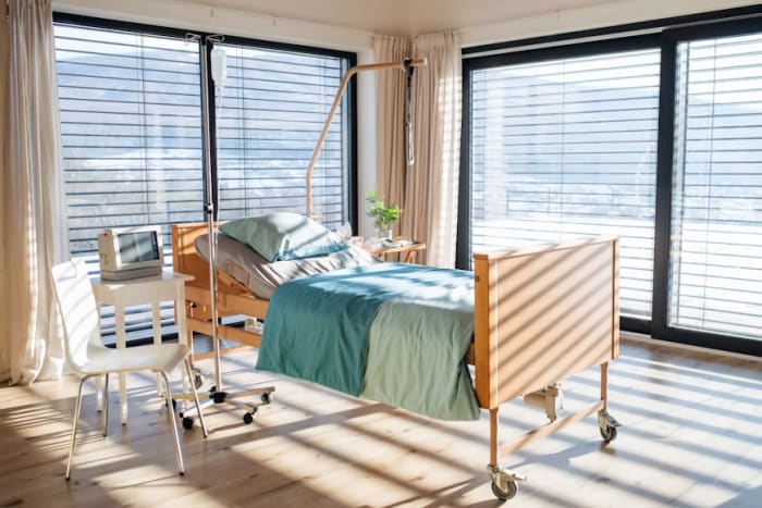 Peaceful residential inpatient treatment setting