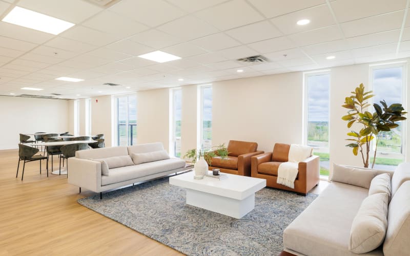Inpatient rehab facility and patient care environment