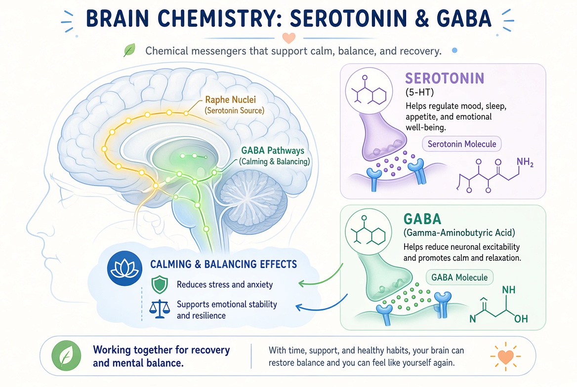 Brain chemistry and depression explained
