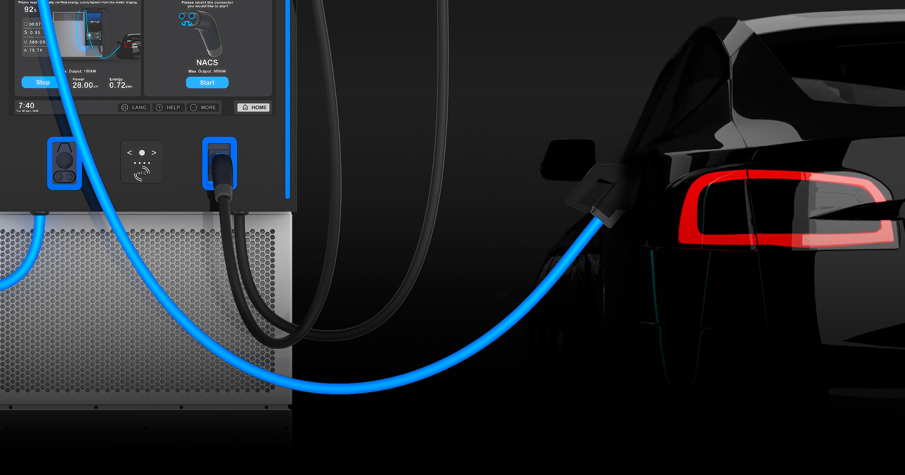 Smart charging infrastructure