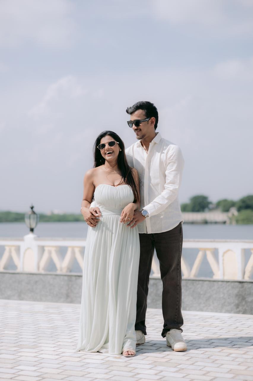 Candid wedding moment