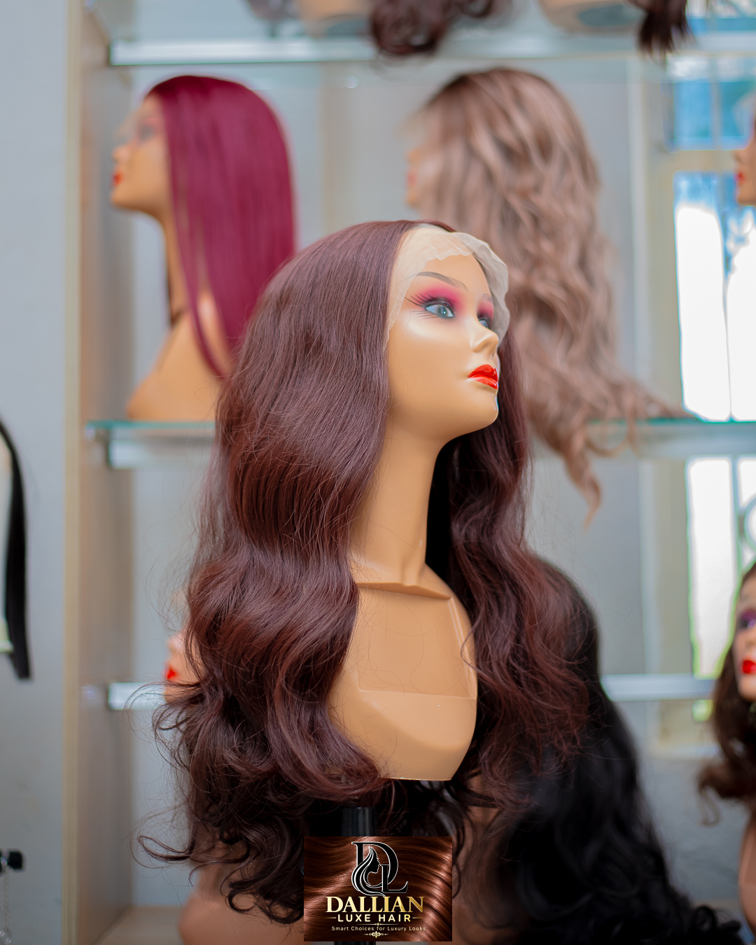 26 Inch Loose Wave Lace Front  Mahogany — view 1 of 1