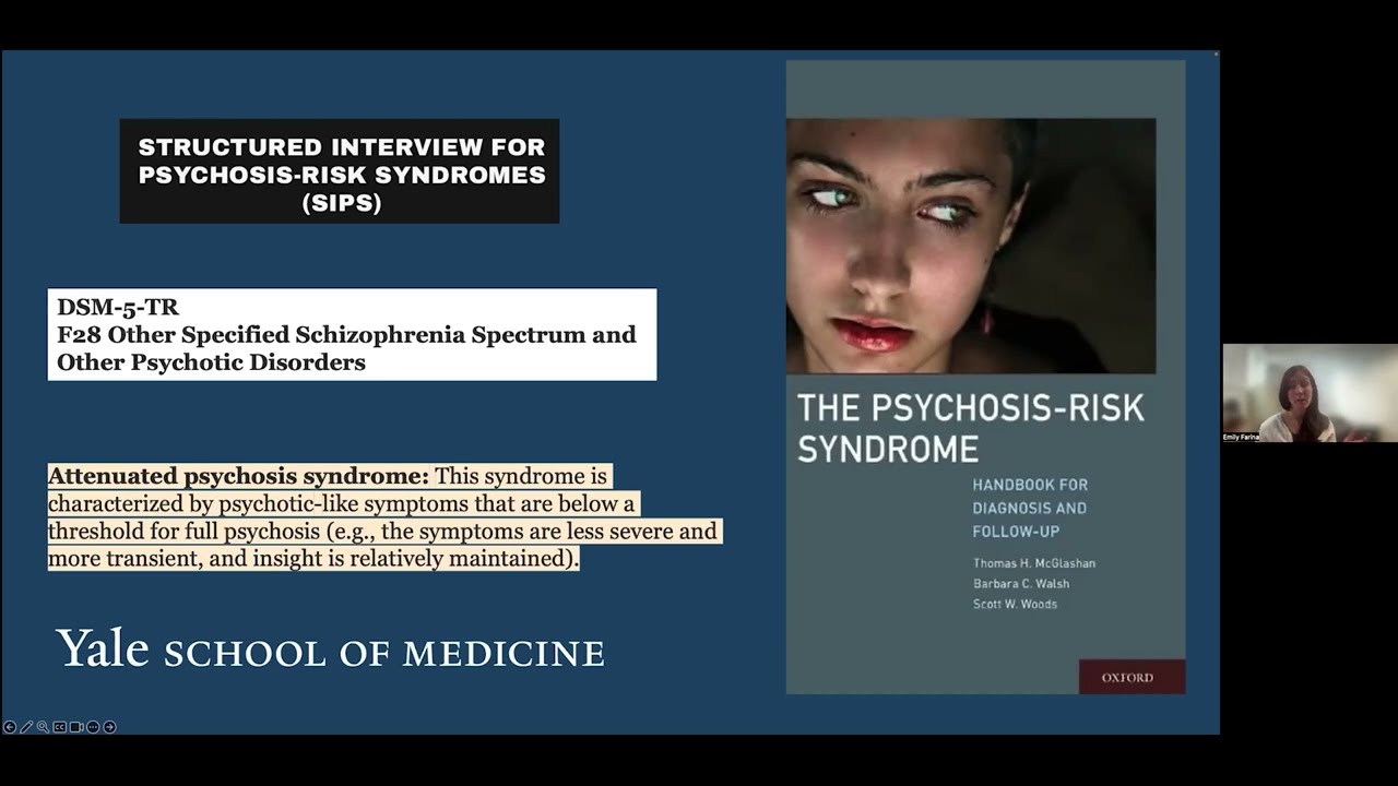 Identifying & Treating Clinical High Risk for Psychosis
